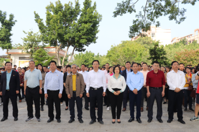 阳春创森简报 2021第2期 阳春市举行第三届广东省森林文化周暨阳春一中省自然教育基地挂牌仪式活动