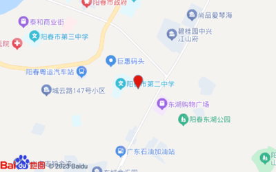 阳江市阳春市东兴横街阳春市第二中学东侧约110米